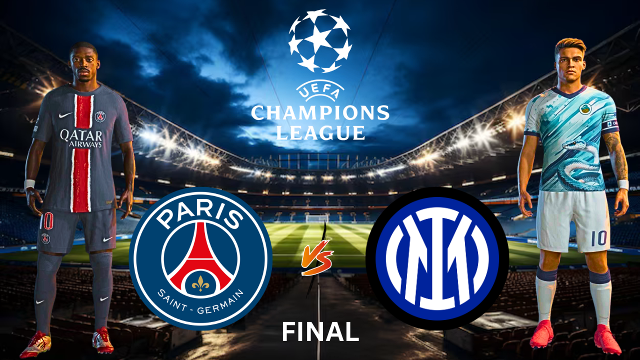 PSG vs Inter Milan | UEFA Champions League Final 2024/25 Full Match & Highlights