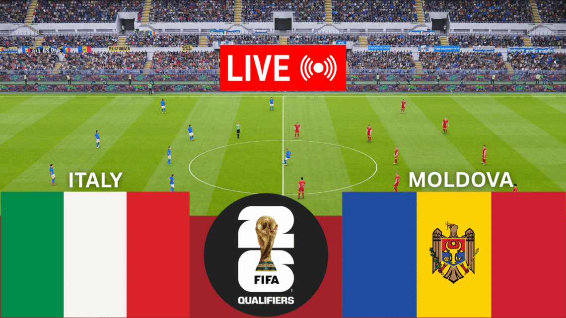 ITALY vs MOLDOVA – FIFA World Cup 2026 Qualifiers Full Match & Highlights ITALY vs MOLDOVA – FIFA World Cup 2026 Qualifiers Full Match & Highlights